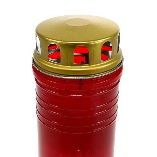 Product Grave lights red Ø7.5cm H24.5cm 1 pc