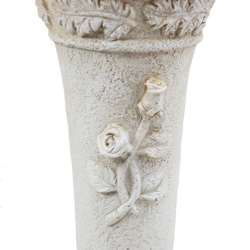 Floristik24 Grave vase rose motif 27cm