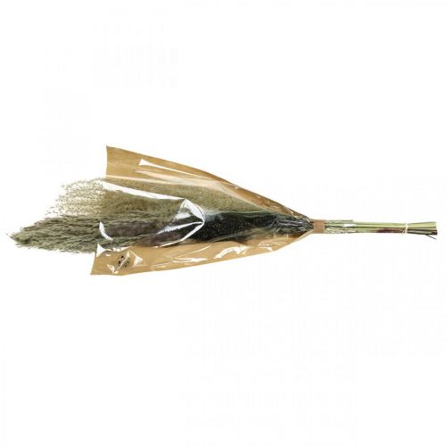 Product Dried grasses in a bunch Dry floristics Dry bouquet H70cm