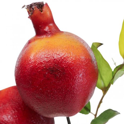 Floristik24 Decorative branch pomegranate decoration, decorative fruit, decorative pomegranate 39cm