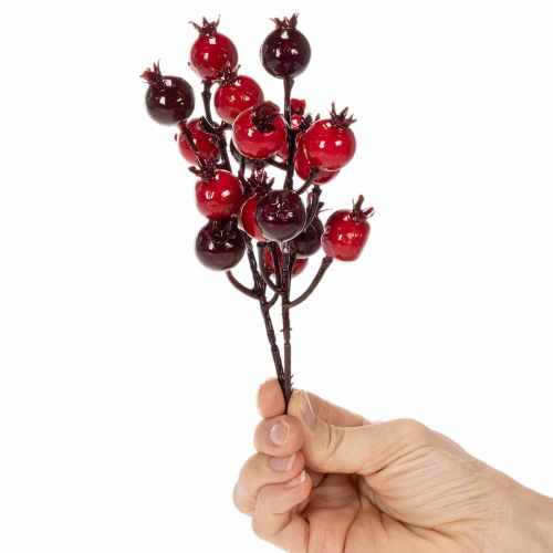 ProductNameArtificial Red Pomegranate Branches, 19 cm, Set of 4 for Vase Decoration/ProductName
ProductDescription<h2>Artificial Pomegranate Branches for Vase Decoration at Home</h2>
<p>This set contains four artificial pomegranate branches with branching | Floristik24.co.uk