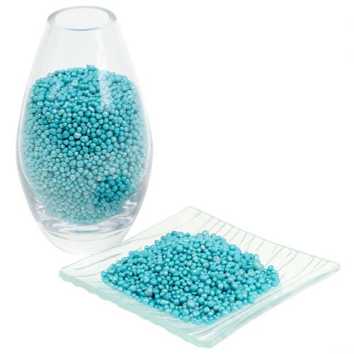 Floristik24 Granules 2mm - 4mm Turquoise Brilliant Light 1l