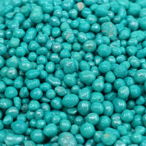 Floristik24 Granules 2mm - 4mm Turquoise Brilliant Light 1l