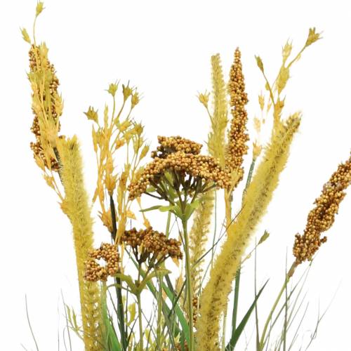 Product Grass bunch autumn decoration with yarrow 64cm