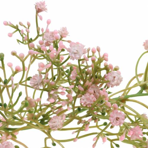 Floristik24 Gypsophila garland Pink 180 cm