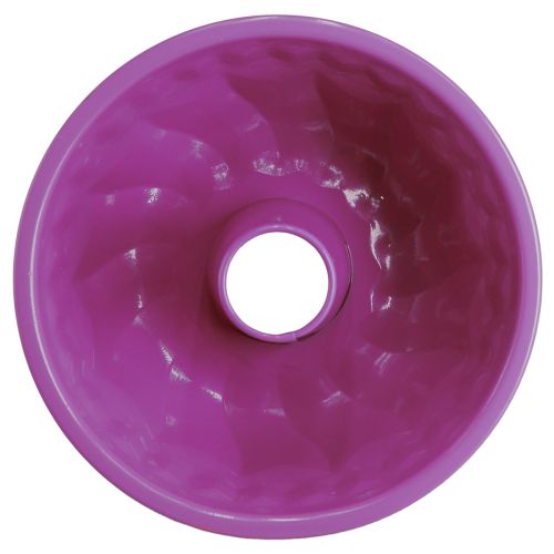 Product Bundt cake pan metal decorative cake pan purple Ø23cm H12cm