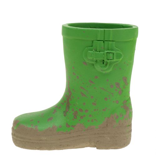 Floristik24 Mini plant pot rubber boots 10.5cm 6pcs