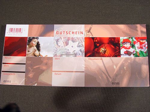 Floristik24 Christmas gift vouchers with envelopes (50 pieces)