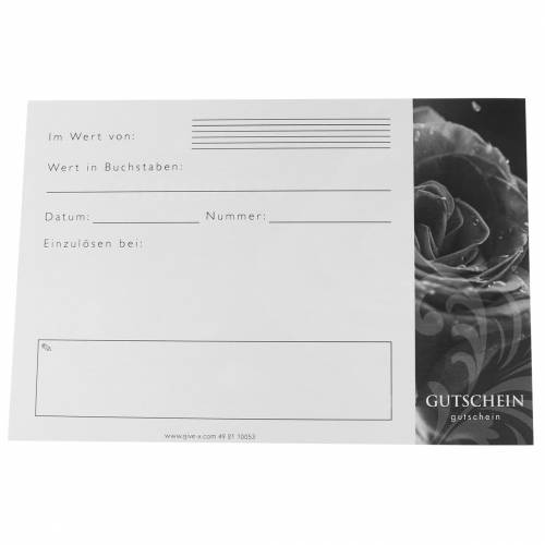 Floristik24 Coupon Rose with envelope 5pcs