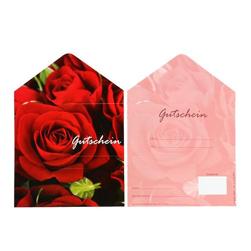 Floristik24 Coupons motif roses 25pcs.