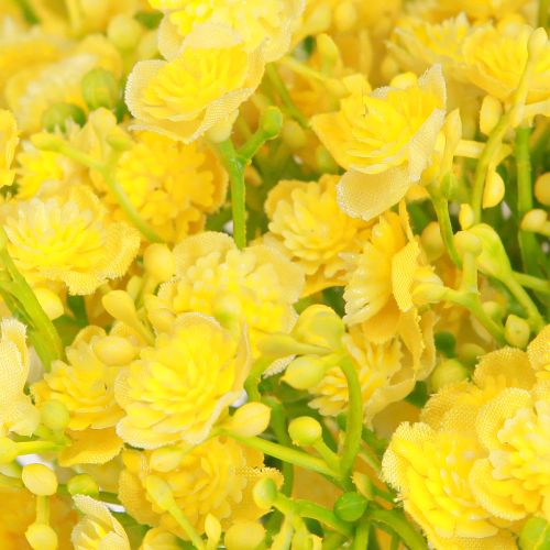 Product Gypsophila paniculate yellow flowers L46cm 4 pcs