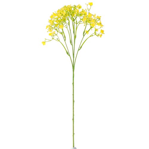 Product Gypsophila paniculate yellow flowers L46cm 4 pcs
