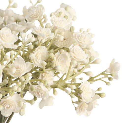 Product Gypsophila artificial baby's breath in a bunch white 23cm 12pcs