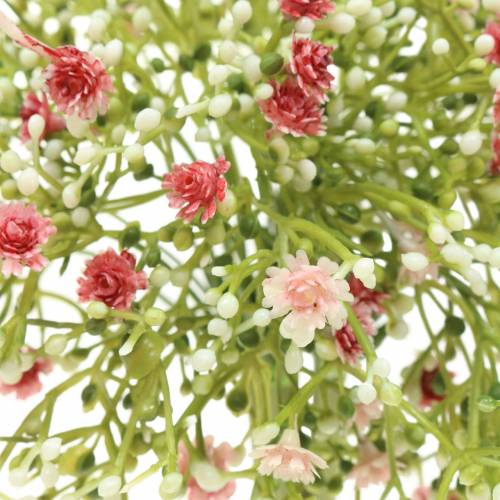 Floristik24 Gypsophila gypsophila artificial in bunch pink H28cm 6pcs
