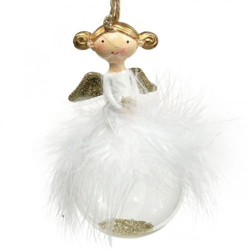 Floristik24 Christmas ball angel Christmas tree decorations H11.5cm Ø6cm