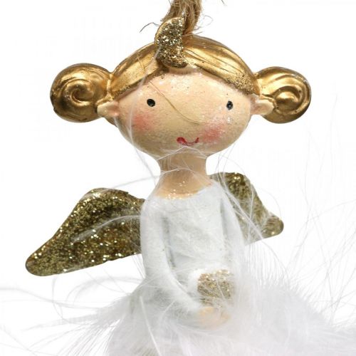 Floristik24 Christmas ball angel Christmas tree decorations H11.5cm Ø6cm