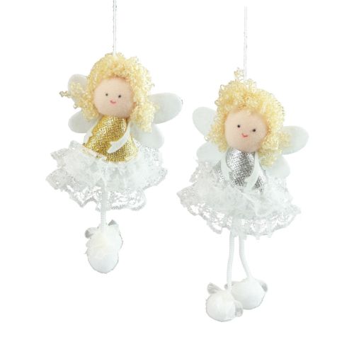 Product Angel Pendant Tree Decoration Christmas Decoration H13.5cm 4 pcs