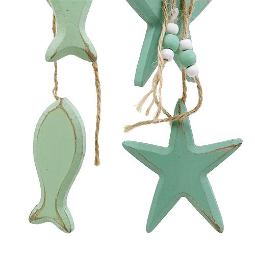 Product Decorative pendant star, fish mint 47cm - 50cm 2pcs