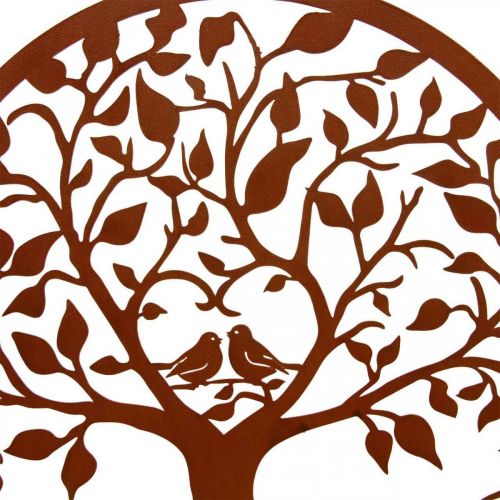 Product Window decoration spring, metal wall decoration tree Ø25cm brown 2 pieces