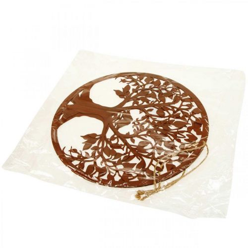 Product Window decoration spring, metal wall decoration tree Ø25cm brown 2 pieces