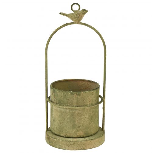 Product Hanging pot flower pot for hanging green vintage Ø10.5cm