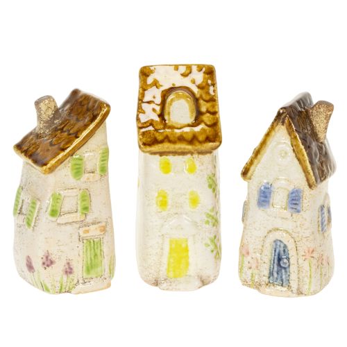 Ceramic home decoration for indoors and flower pots. Ideal gift. 10cm, 3 pieces.