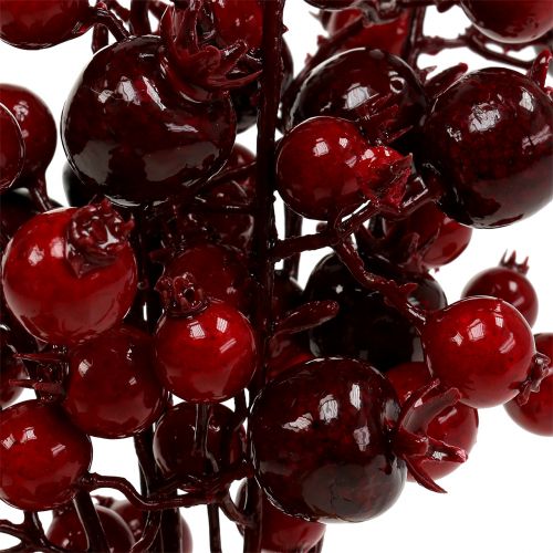Floristik24 Artificial Rosehip Branch 21cm 6pcs