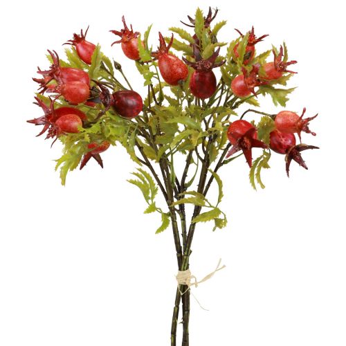 Product Rosehip decoration rosehip branches artificial L48cm 3pcs