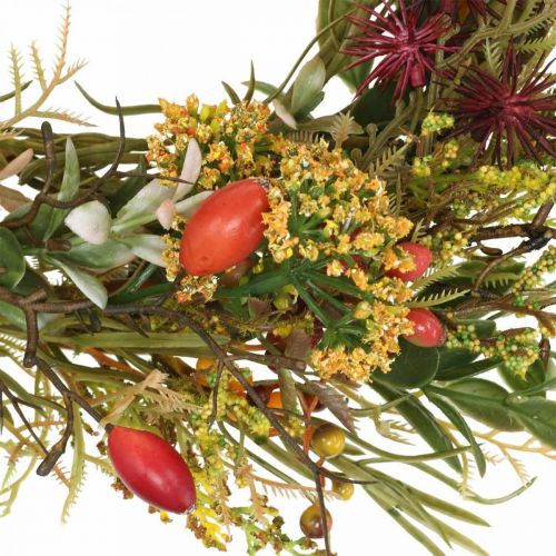 Floristik24 Deco wreath rose hips artificial autumn wreath artificial flowers Ø25cm