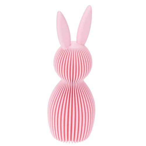 Decorative Easter bunny made of plastic, supplied in the shape of a bunny, 11cm, 4 pieces.