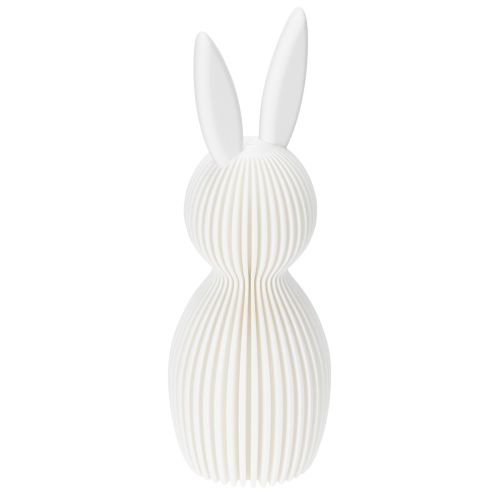 Decorative rabbit figurine with a folded look for modern interior design, living room or office, 13cm, 3 pieces