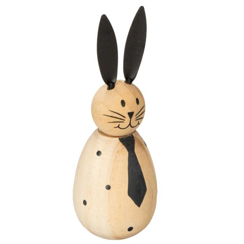 Decorative rabbit with a simple design for springtime living room accents, 12cm, 2 pieces