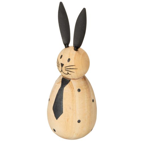 Product Decorative rabbit with a simple design for springtime living room accents, 12cm, 2 pieces