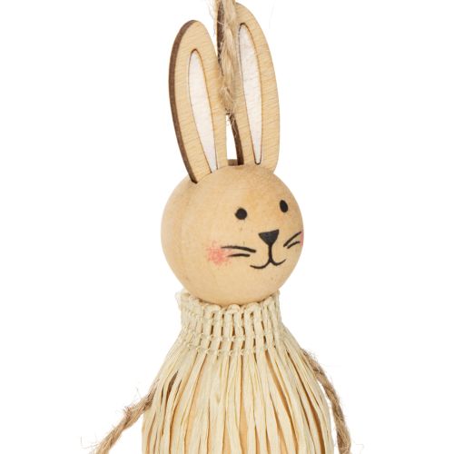 Product Easter Bunny Decoration Hanging Ornaments for Festive Easter Decoration 12cm 4 Pieces