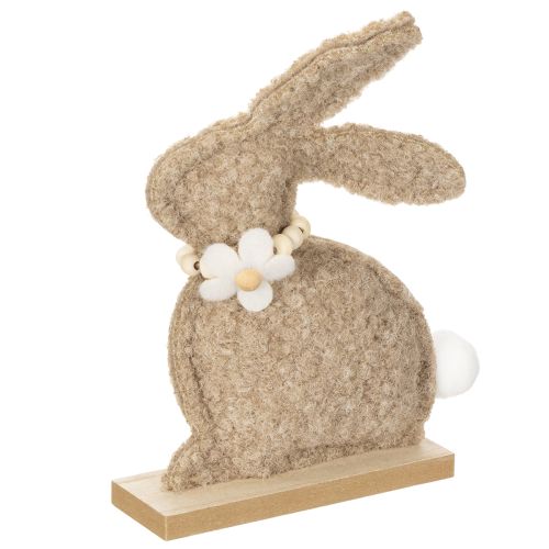 Easter Bunny Figurine Spring Plush Animal Decoration for Living Room and Table 18cm 6pcs