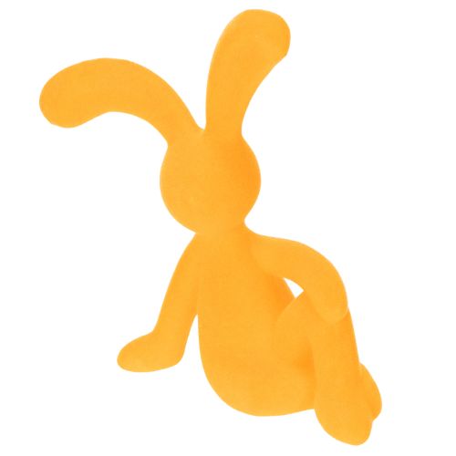 Floristik24 Decorative Easter bunny made of plastic, ideal as decoration and gift idea, 20cm, 2 pieces