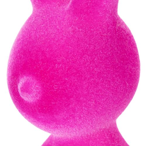 Product Decorative sitting rabbit as a spring decoration highlight for living room or office, 22cm, 2 pieces