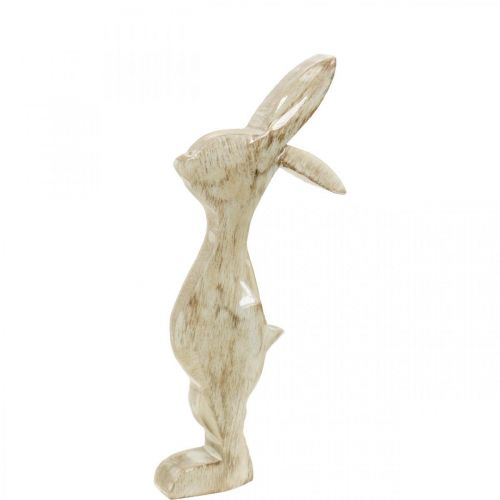 Floristik24 Wooden Bunny Spring Easter Decoration Decorative Bunny H25cm