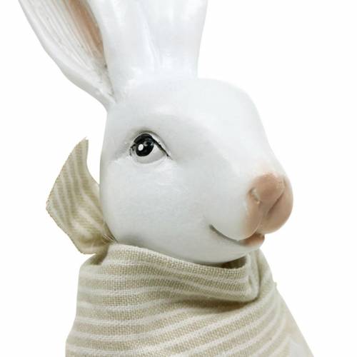 Product Easter decoration rabbit edge seat 26cm Easter bunny figure 2pcs