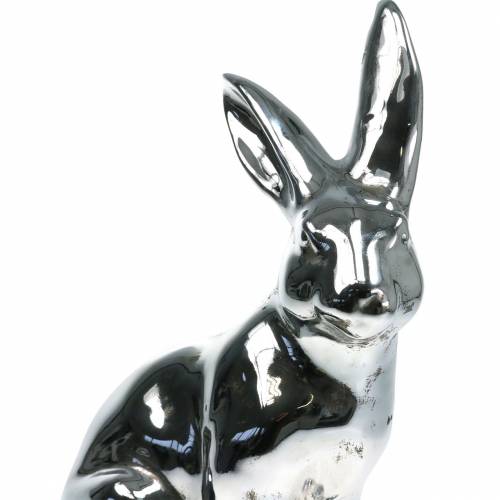Product Bunny silver antique H35cm