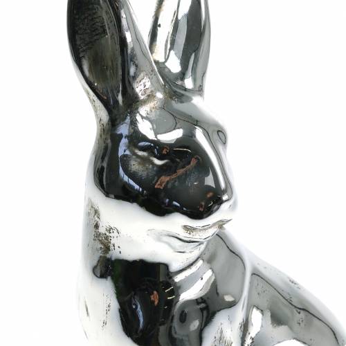 Floristik24 Bunny silver antique H31cm