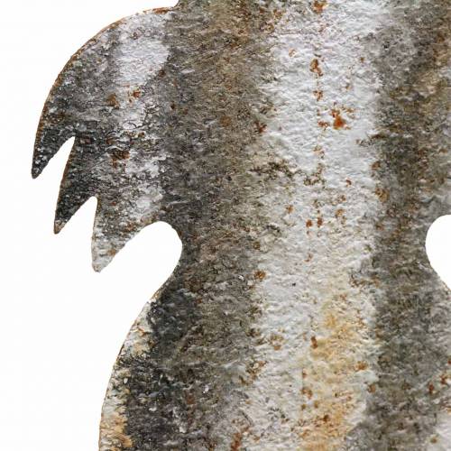 Floristik24 Easter decoration bunny to stick rust birch look metal 16.5 × 32cm