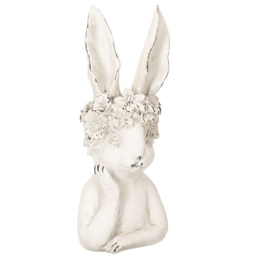 Floristik24 Decorative rabbit with detailed design for timeless spring and Easter ideas, 34cm