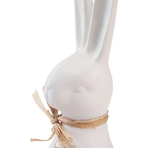 Product Rabbit head decoration Easter bunny white rabbit ceramic 17cm