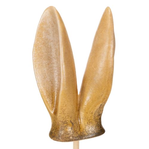 Product Easter decorations, bunny ears, nostalgic garden stakes for garden beautification at Easter, 35cm, 2 pieces