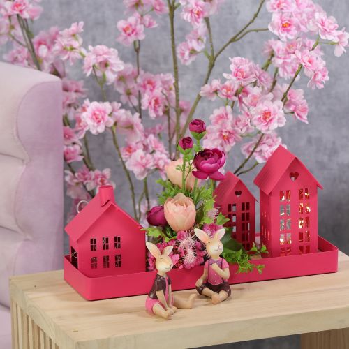 Product Easter Bunny Figurines Set, Cute Table Decoration for Easter and Spring, 9cm, 4 Pieces