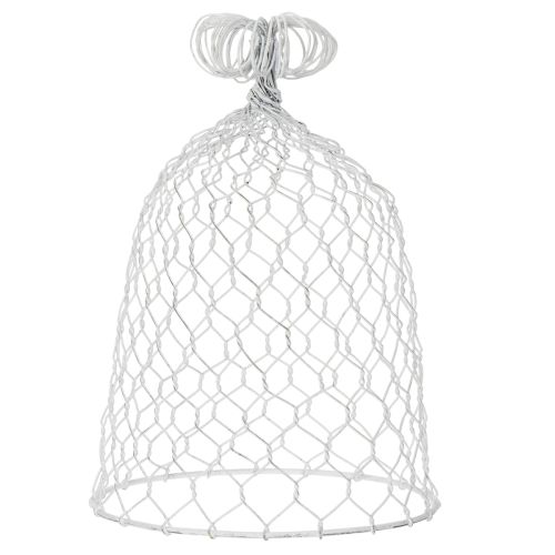 Product Vintage wire bell for rustic country-style table decorations, 23cm