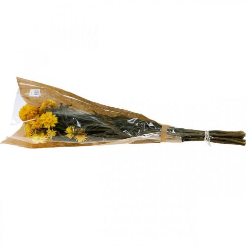 Product Strawflower yellow dried dried flowers decorative bunch 75g