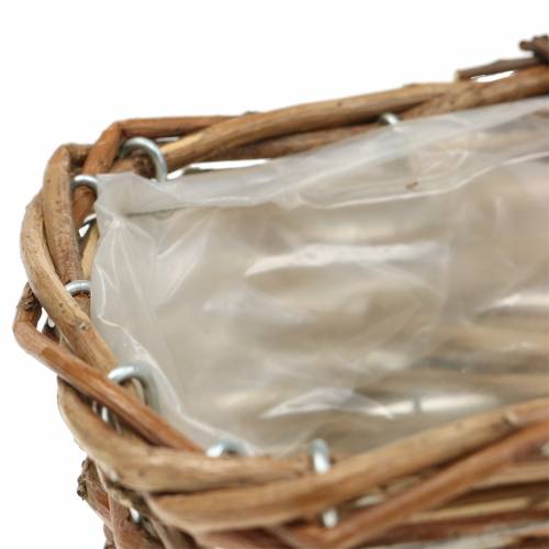 Floristik24 Handle basket nature 24cm / 16cm 2pcs