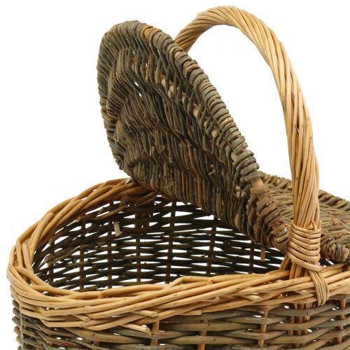 Product Picnic basket willow 40cm x 30 cm H20cm